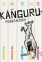 „Die Känguru-Penxtalogie“ steht in großen Lettern, darunter eine Illustration eines Kängurus mit Boxhandschuhen., 5 Bücher