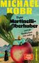 "MICHAEL KOBR", "Frau Martinelli-Oberhuber ... und die Radieschen von unten." Illustration: Frau im blauen Auto auf Radieschen, Hund., Buch