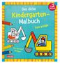 Andrea Pöter: Ausmalbilder für Kita-Kinder: Das dicke Kindergarten-Malbuch: Fahrzeuge, Buch