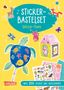 Anton Poitier: Sticker-Bastelset: Glitzer-Tiere, Buch