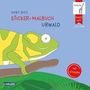 Vicky Bo: Vicky Bo's Sticker-Malbuch Urwald: Erstes Malen, Zeichnen und Kritzeln mit Stickern, Buch
