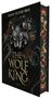„THE WOLF KING“ von Lauren Palphreyman, Coverillustration: Wolf, Blumen, Ketten mit dekorativem Buchrücken., Buch
