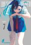 Text: "LIAR SATSU", "DEATH", "ryoko", "7", "vorläufiges Cover". Illustration eines Mädchens mit blauen Haaren und Schuluniform.