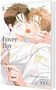 „Lover Boy“, Band 5, von Eunho Jung und Jaeha Yoo. Zwei junge Männer küssen sich, tragen bemalte T-Shirts., Buch