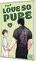 „PlanB Love So Pure 5“. Ein kräftiger Mann hält die Hand eines kleineren, überraschten Mannes. Illustrationsstil., Buch