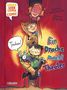 Text: "Ein Drache macht Theater", "Tadaa!", "Einfach Lesen Lernen Comic". Drei Kinder und ein Drache hinter einem Vorhang., Buch
