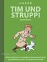 Titel: "Tim und Struppi Sammelband 3". Eine Illustration zeigt Tim im Trenchcoat, der mit dem Hund Struppi läuft., Buch