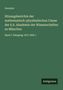 Anonym: Sitzungsberichte der mathematisch-physikalischen Classe der k.b. Akademie der Wissenschaften zu München, Buch