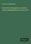 Theodor Knochenhauer: Geschichte Thüringens zur Zeit des ersten Landgrafenhauses (1039-1247), Buch, Buch