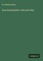M. Wilhelm Meyer: Eine Amerikafahrt 1492 und 1892, Buch
