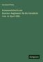Bernhard Poten: Kommandobuch zum Exerzier-Reglement für die Kavallerie vom 10. April 1886, Buch
