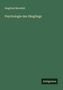 Siegfried Bernfeld: Psychologie des Säuglings, Buch