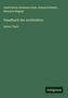 Josef Durm: Handbuch der Architektur, Buch