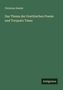 Christian Semler: Das Thema der Goethischen Poesie und Torquato Tasso, Buch