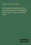 American Colonization Society: The Seventh Annual Report of the American Society for Colonizing the Free People of Colour of he United States, Buch