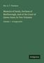 "Memoirs of Sarah, Duchess of Marlborough, And of the Court of Queen Anne; Volume 1 - in large print." Grüner Hintergrund., Buch