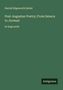 Text: "Harold Edgeworth Butler. Post-Augustan Poetry; From Seneca to Juvenal. in large print." Grüner Hintergrund. Logo: "Antogonos.", Buch