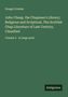 Text: "Dougal Graham, John Cheap, the Chapman's Library... Volume 2 - in large print, Antigonos." Grüner Hintergrund., Buch