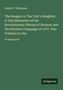 Daniel P. Thompson, Buch: "The Rangers or The Tory's Daughter"; über Vermont 1777, große Schrift, Antigonos Verlag. Grüner Hintergrund., Buch