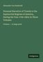 Alexander Von Humboldt: Personal Narrative of Travels. Volume 1 - in large print. Unten rechts steht "Antigonos"., Buch
