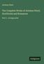 Artemus Ward. The Complete Works; Stories and Romances. Part 3 - in large print. Unten rechts "Antigonos"., Buch
