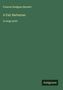 Titel: „A Fair Barbarian.“ Autor: Frances Hodgson Burnett. Unten steht „Antigonos“. Grüner Hintergrund., Buch