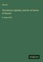 Oben links: "Horace". 
Mittig: "The Satires, Epistles, and Art of Poetry of Horace in large print". 
Unten rechts: "Antigonos". 
Grüner Hintergrund.