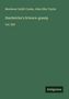 Mordecai Cubitt Cooke, John Ellor Taylor. Hardwicke's Science-gossip Vol. XIII. Grüner Hintergrund mit 'Antigonos' unten., Buch