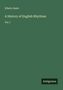 Edwin Guest: A History of English Rhythms, Buch