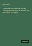 Henry Inglis: A Personal Narrative of a Journey Through Norway, Part of Sweden, and the Islands and States, Buch