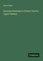 Henry Blunt: Sermons Preached in Trinity Church, Upper Chelsea, Buch