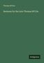 Thomas M'Crie: Sermons by the Late Thomas M'Crie, Buch