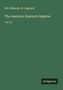 B. B. Edwards: The American Quarterly Register, Buch
