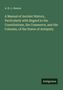 A. H. L. Heeren: A Manual of Ancient History, Particularly with Regard to the Constitutions, the Commerce, and the Colonies, of the States of Antiquity, Buch