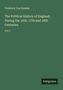 Frederick Von Raumer: The Political History of England, During the 16th, 17th and 18th Centuries, Buch
