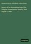 Alexander Harvey: Report of the Annual Meeting of the Glasgow Emancipation Society, Held August 8, 1840, Buch
