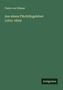 Text: Claire von Glümer, Aus einem Flüchtlingsleben (1833-1839), Antigonos. Hintergrund: Einfarbig dunkelgrün., Buch