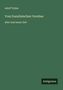 Adolf Tobler: "Vom französischen Versbau alter und neuer Zeit" in hellen Buchstaben auf dunkelgrünem Hintergrund. Unten rechts kleines "Antigonos" Logo.