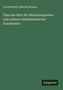 Grüner Hintergrund mit weißem Text: "Carl Friedrich Theodor Krause, Über das Alter der Menschenpocken..." Unten: Logo "Antigonos".