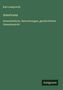 Grüner Hintergrund, gelbe Schrift: „Karl Lamprecht, Americana, Reiseeindrücke, Betrachtungen, geschichtliche Gesamtansicht.“ Unten rechts: „Antigonos“.