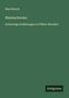 Max Barack, "Rheinschnoke: Schnurrige Erzählungen in Pfälzer Mundart". Dunkelgrüner Hintergrund, „Antigonos“-Logo., Buch