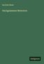 Karoline Bauer: Nachgelassene Memoiren. Unten rechts steht "Antigonos". Grünes, schlichtes Design.