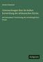 Titel: "Untersuchungen über die äußere Entwicklung der afrikanischen Kirche". Autor: Alexis Schwarze. Grüner Hintergrund.