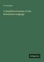 R. Torceanu: A Simplified Grammar of the Roumanian Language, Buch