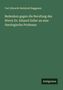 Grünes Cover mit Text: "Bedenken gegen die Berufung des Werrn Dr. Eduard Zeller an eine theologische Professur". Unten "Antigonos".