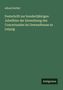 "Alfred Dörffel. Festschrift zur hundertjährigen Jubelfeier der Einweihung des Concertsaales im Gewandhause zu Leipzig. Antigonos." 

Grüner Hintergrund mit minimalistischen Text.