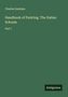 Titel: Handbook of Painting. The Italian Schools. Autor: Charles Eastlake. Grün mit weißem Text. Logo: Antigonos.