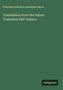 "Translations From the Italian: Traduzioni Dall' Italiano", Autoren: Francesco Petrarca, Barbarina Dacre. Unten steht "Antigonos".