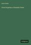 Sarah Adams: Vivia Perpetua: a Dramatic Poem, Buch