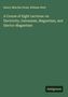 Buchtitel mit grünem Hintergrund: "A Course of Eight Lectures: on Electricity, Galvanism, Magnetism, and Electro-Magnetism". Autoren: Henry Minchin Noad, William West. Unten steht "Antigonos".